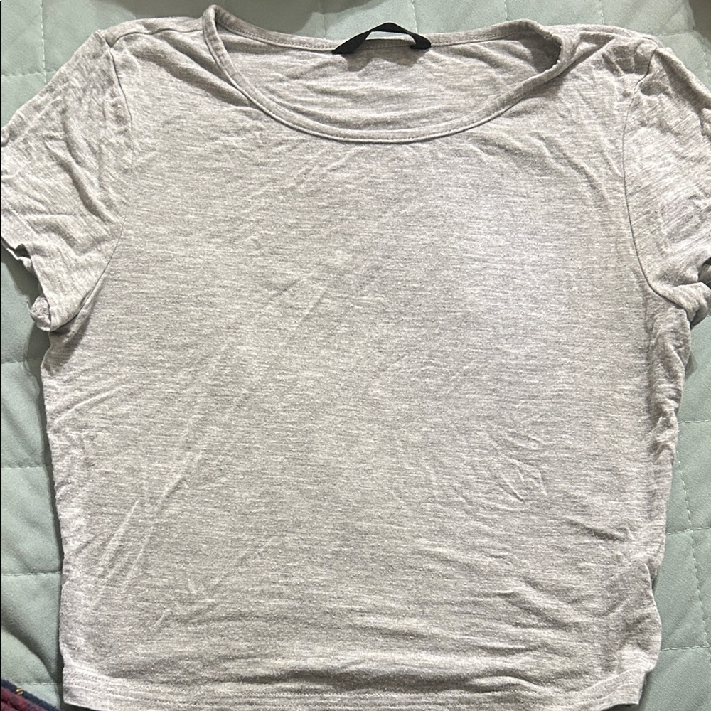 Casual Gray Women's Top